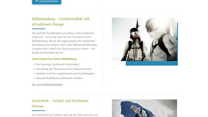 Webdesign Referenz von Artmedia Jäger Wiesbaden - Alpin Basis GmbH