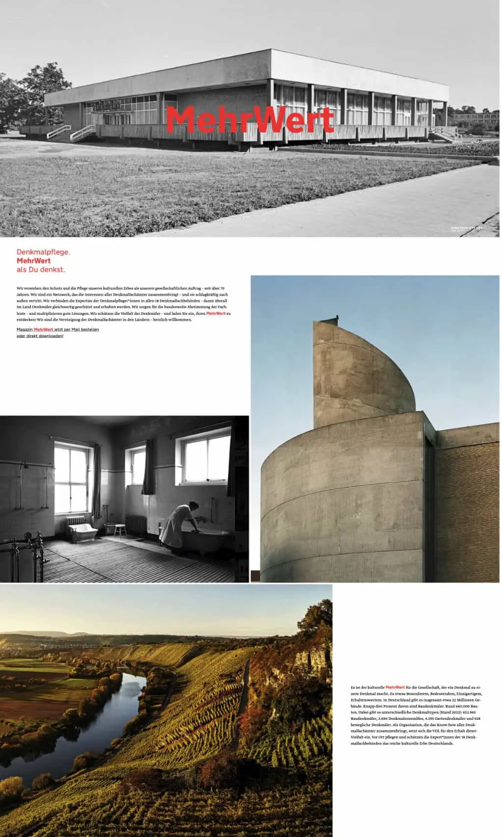 Website von VDL Denkmalpflege