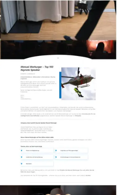 Website von Manuel Marburger GmbH & Co. KG