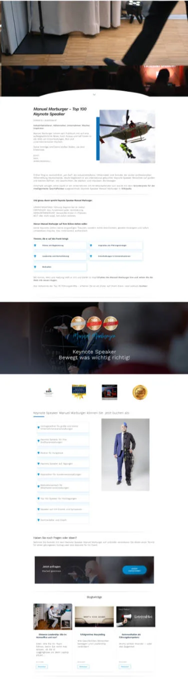 Webdesign Referenz von Artmedia Jäger Wiesbaden - Manuel Marburger GmbH & Co.KG