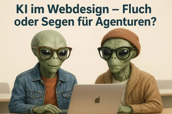 KI im Webdesign – Fluch oder Segen für Agenturen?